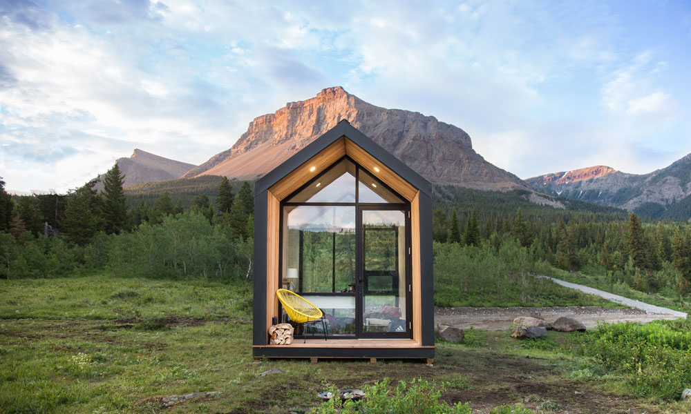 DROP Structures Mono Cabin Can Be Placed Almost Anywhere Without a Permit