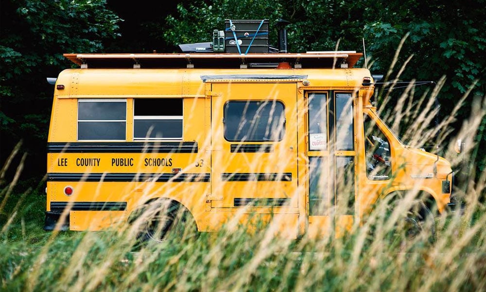 This GMC Short Bus Was Turned Into a Camper