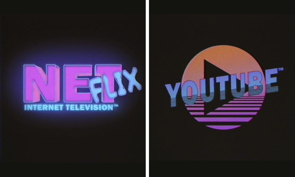 Internet Company Logos as If They Existed in the ’80s