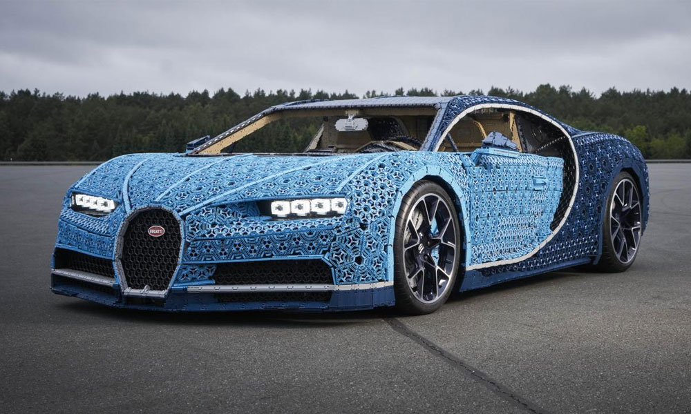 LEGO Built a Life-Size Bugatti Chiron That Actually Drives