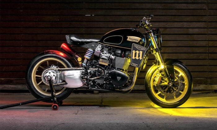 Mandrill Garage ‘Power Street’ Triumph Racer