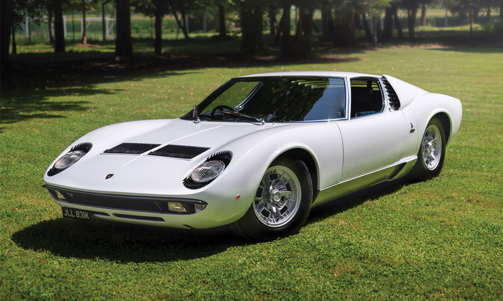 Rod Stewart’s 1971 Lamborghini Miura P400 S Is Going to Auction
