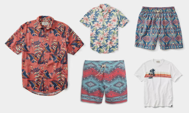 Save up to 50% on Faherty Clothing at Huckberry
