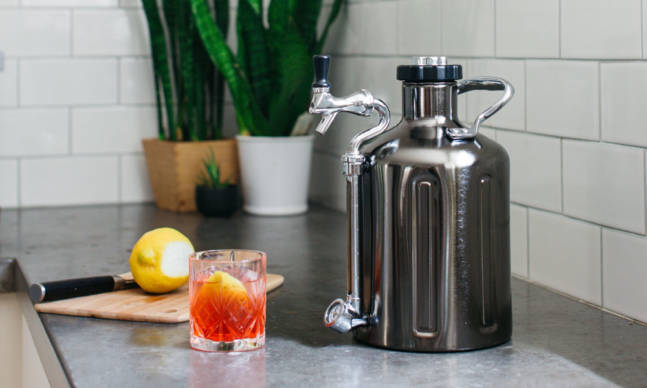 The uKeg by GrowlerWerks Will Keep Your Fridge Stocked With Cocktails All Week