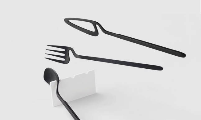 Nendo’s Cutlery Hooks onto Walls and Cups
