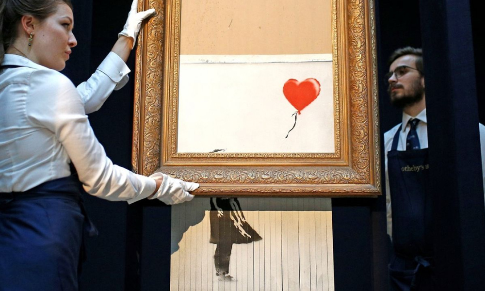 Banksy Revealed More Details About the Shredding of ‘Girl With Balloon’