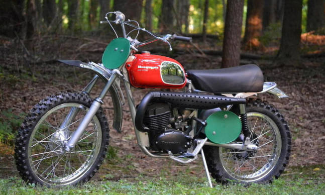 Dennis Hopper’s Husqvarna 250 Cross Motorcycle Is Heading to Auction