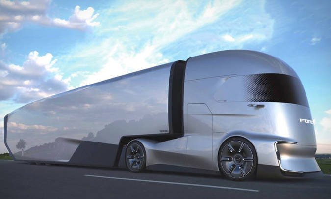 Ford F-Vision Self-Driving Truck | Cool Material