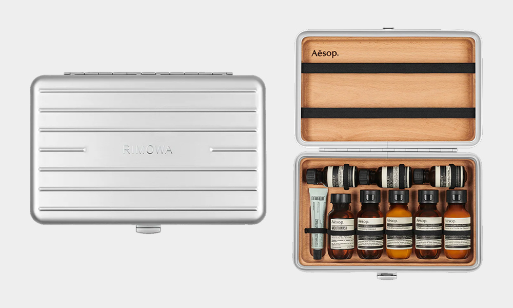 aesop and rimowa