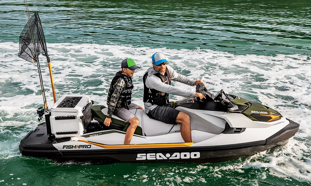 SeaDoo Fish Pro Jet Ski Cool Material