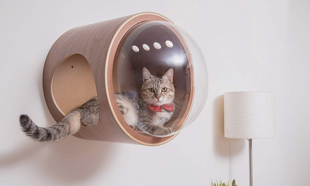 Spaceship Cat Beds