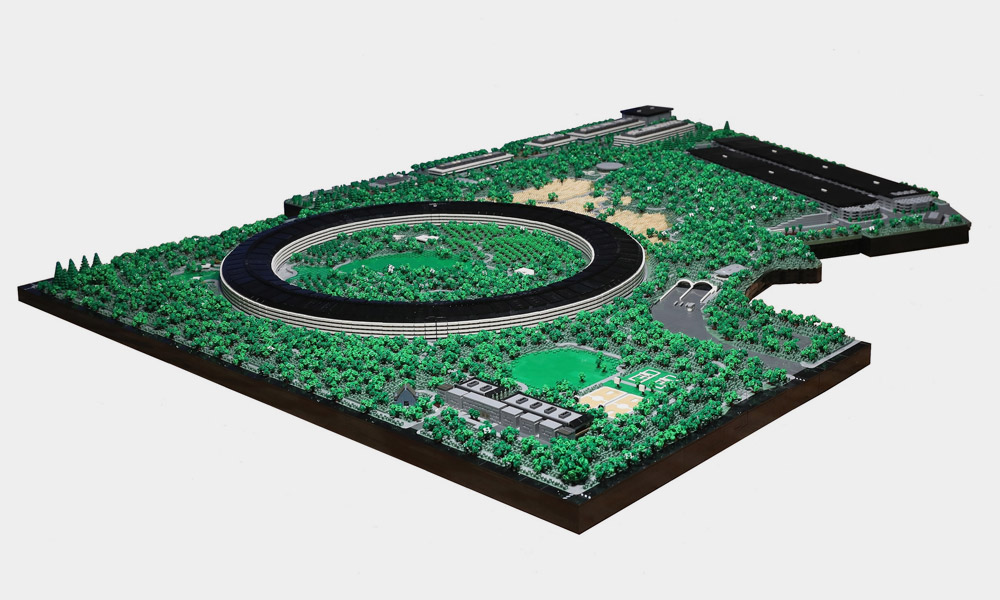 This LEGO Apple Campus Took Two Years to Build