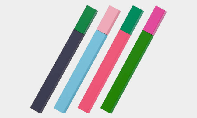 Tsubota Pearl Color-Blocked Stick Lighter