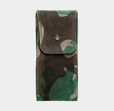 Hodinkee Suede Camouflage Watch Pouch