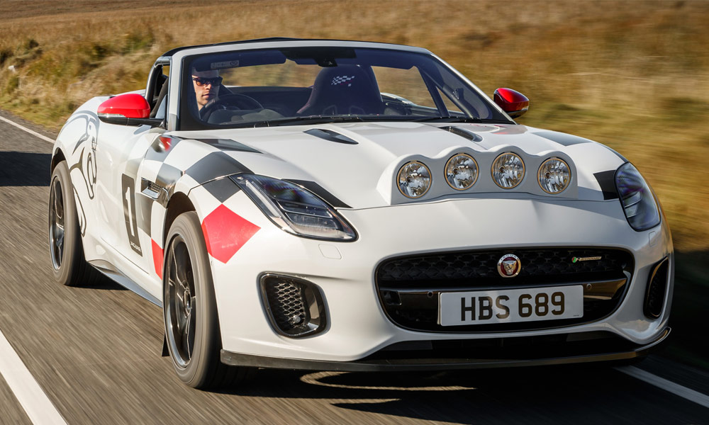 Jaguar Made Two F-Type Rally Cars