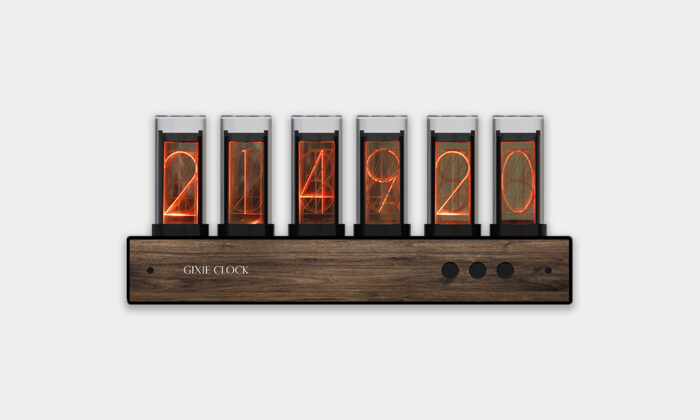 Gixie Is a Modern Nixie Tube Clock