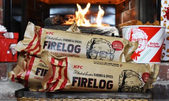 KFC Made a Firelog That Smells Like Fried Chicken