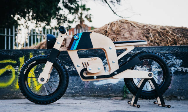 Lawless Bikes Mini Wooden Cafe Racers