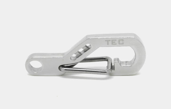 QUALITY Locking Carabiner Stainless Aluminium Key Clip Secure Keyring Tough 