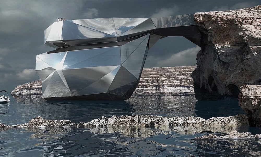 The Azure Window From Game Of Thrones Is Being Rebuilt With Steel Cool Material