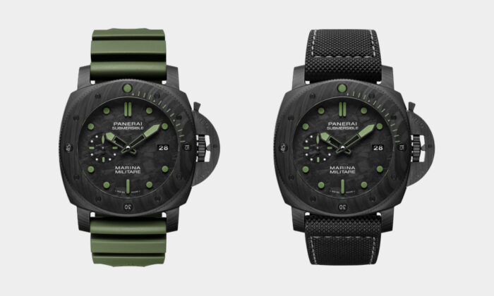 Panerai Submersible Marina Militare Carbotech LE Watch