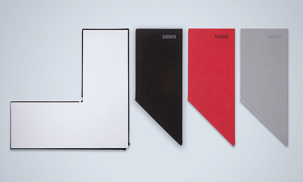 The Sidekick Notebook Fits Around the Other Stuff on Your Desk