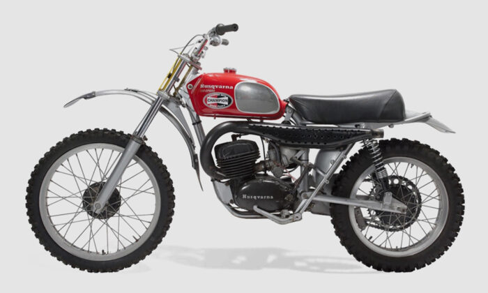 Steve McQueen’s 1971 Husqvarna 250 Cross Motorcycle