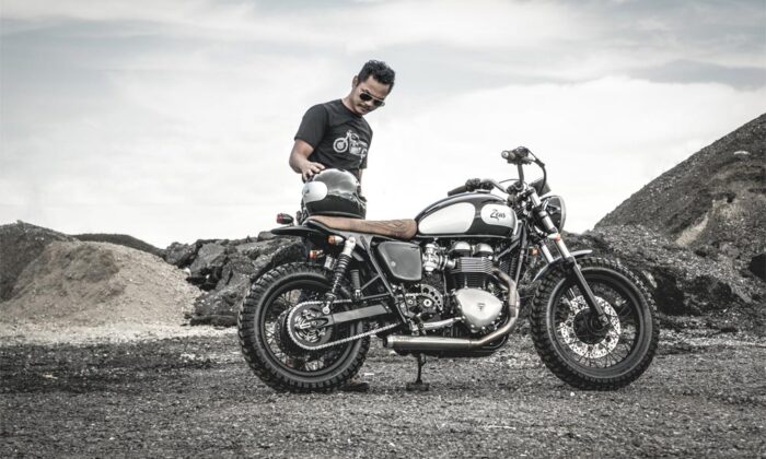 Zeus Custom Triumph Thruxton 900 ‘The Wild 90s’