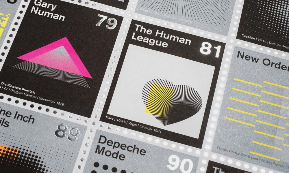 Dorothys-Latest-Poster-Reimagines-Influential-Electronic-Albums-as-Postage-Stamps-6