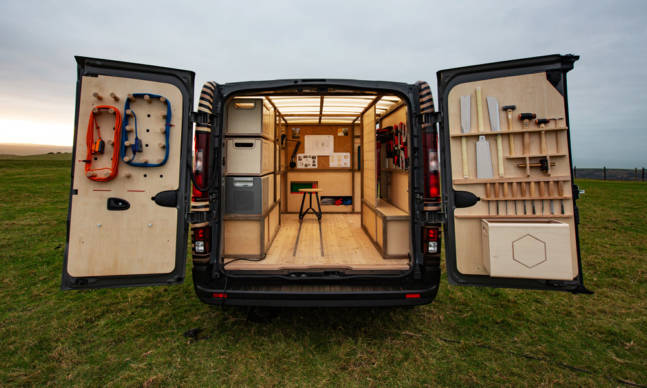 Nissan NV300 Energy Roam Woodworking Van