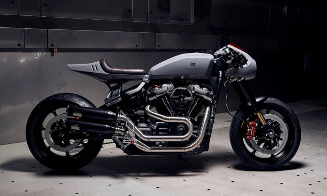 Blacktrack Motors BT-03 Harley-Davidson Cafe Racer | Cool Material