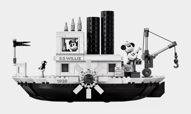 steamboat willie lego ebay