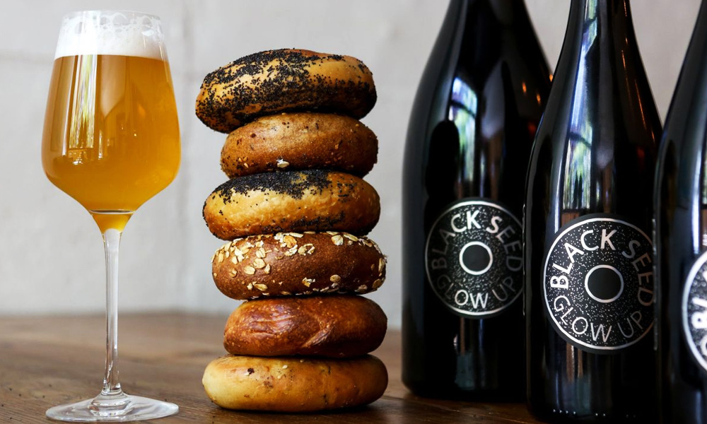 Black Seed and Folksbier Made a Beer with Bagels