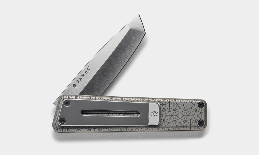 The James Brand x HEIMPLANET Chapter Knife