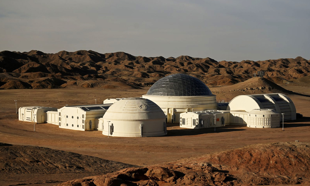 C-Space Mars Base 1 in the Gobi Desert