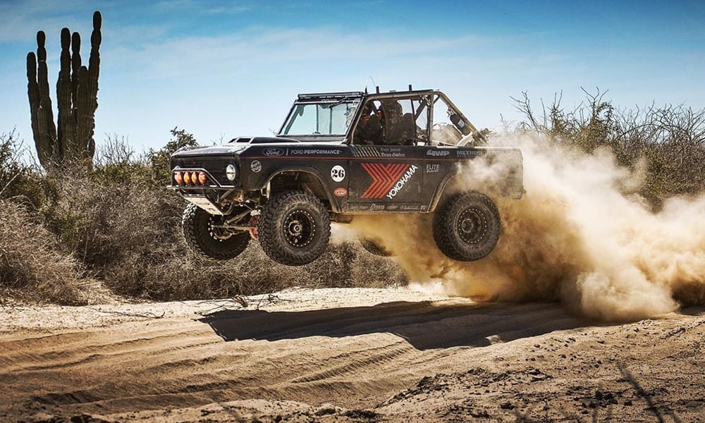 Caballo Del Diablo 1968 Ford Bronco Truck Cool Material