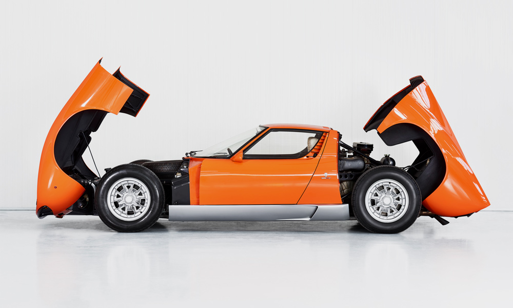 The Lamborghini Miura from “The Italian Job” Resurfaces for the Film’s 50th Anniversary