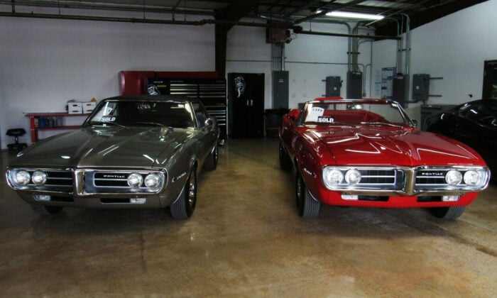 Rare Pontiac Firebirds #001 and #002