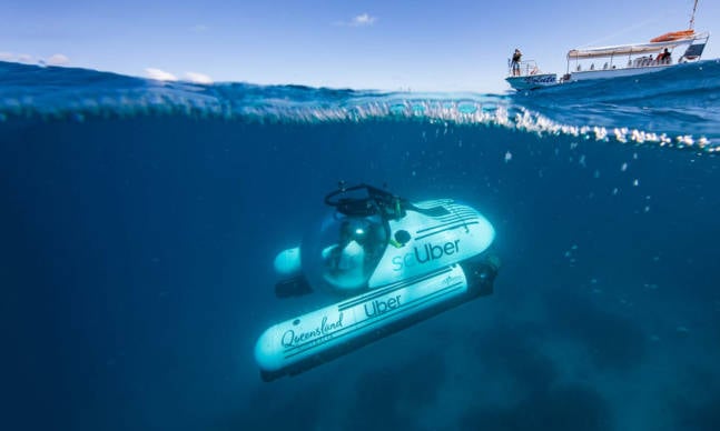 ScUber Ridesharing Submarine