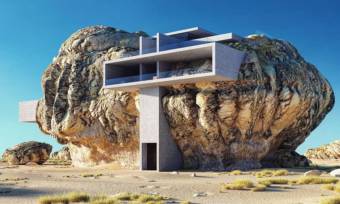 The-House-Inside-a-Rock-Concept-Is-Built-into-a-Rock-Formation-5