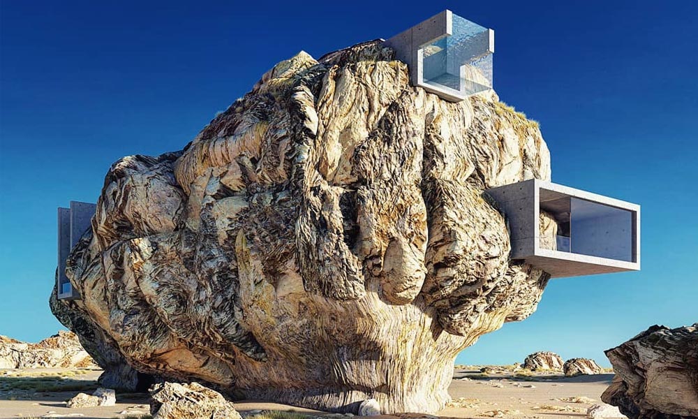 The-House-Inside-a-Rock-Concept-Is-Built-into-a-Rock-Formation-6