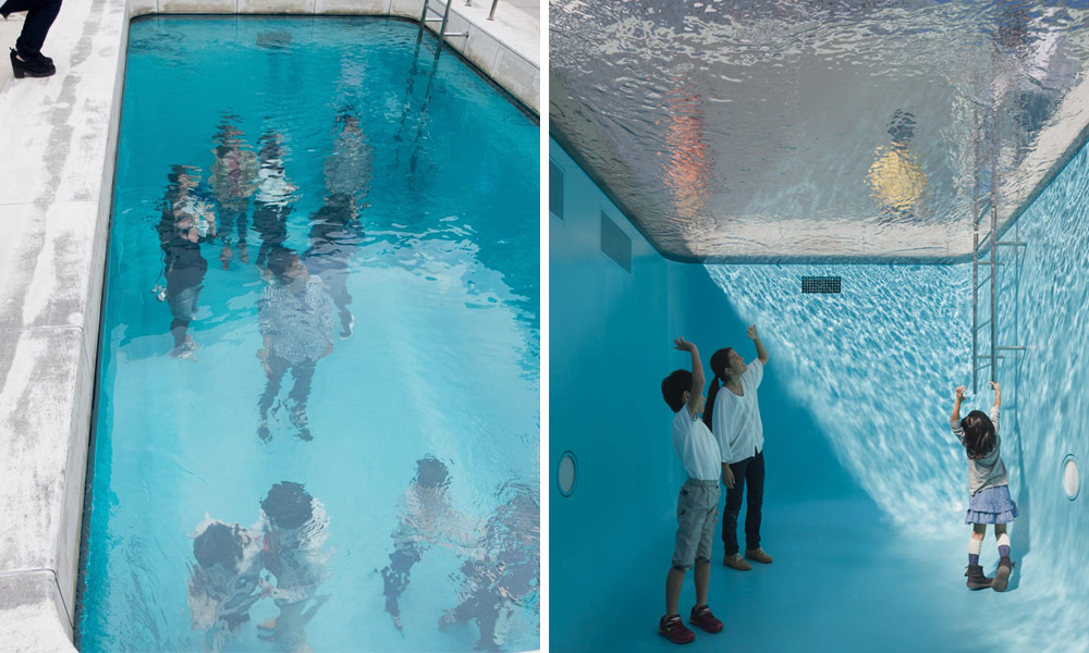 “The Swimming Pool” by Leandro Erlich
