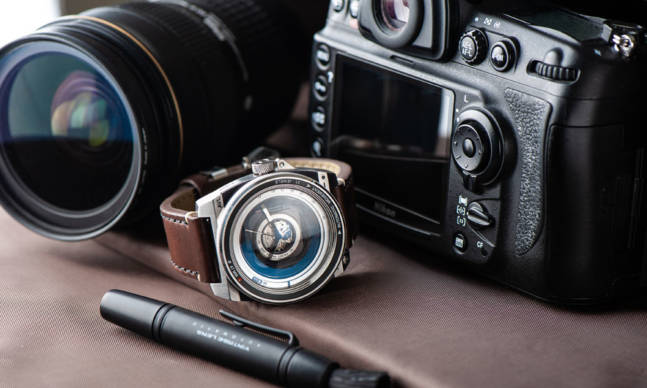TACS Automatic Vintage Lens II Watch Is Inspired by Cameras