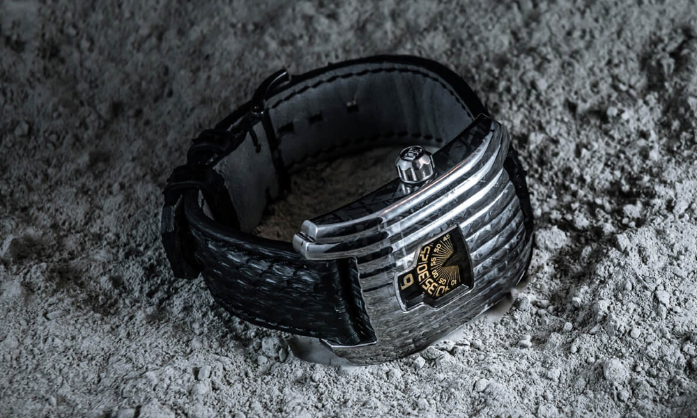 David Rutten’s Streamline Watch Is Made with Meteorites