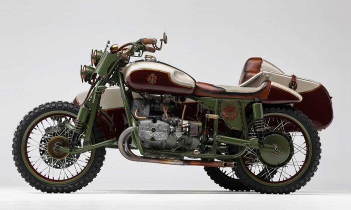 Le Mani Moto Custom Ural Sidecar Motorcycle