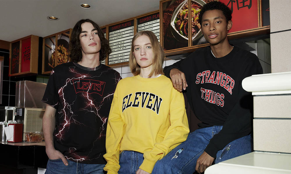 levi's collection stranger things