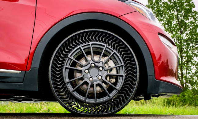 Michelin and GM Built a Prototype Airless Tire