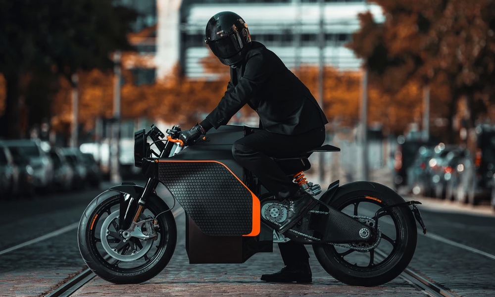 The Mighty Machines x Sarolea N60 MM.01 Electric Motorcycle
