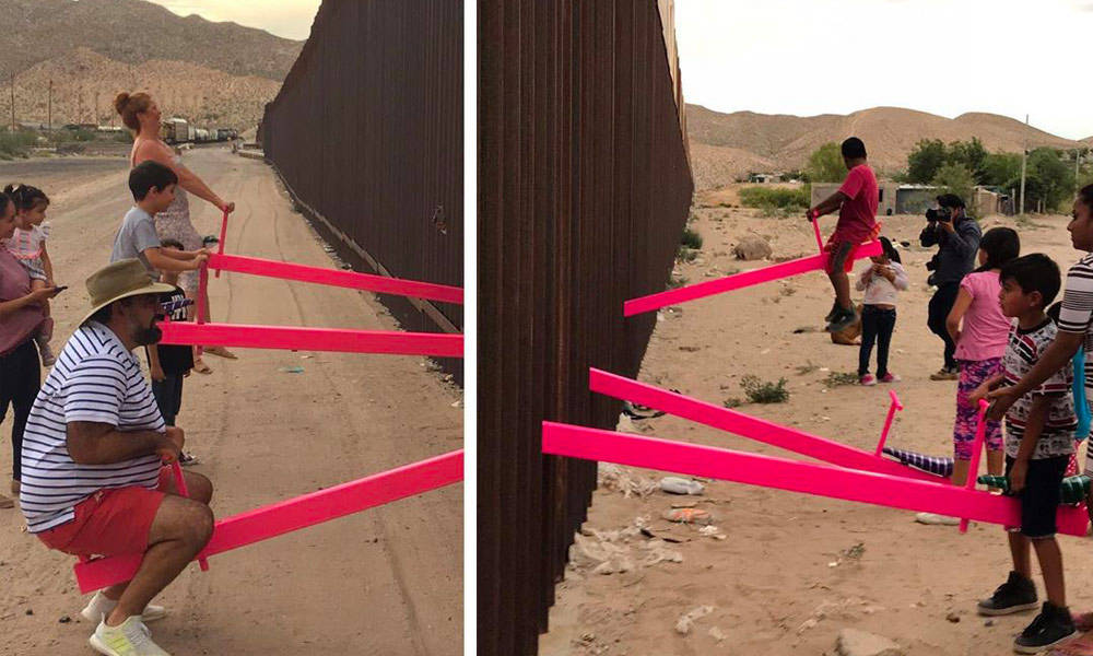 These-Artists-Connected-Communities-Across-the-Border-Wall-with-Teeter-Totters-1