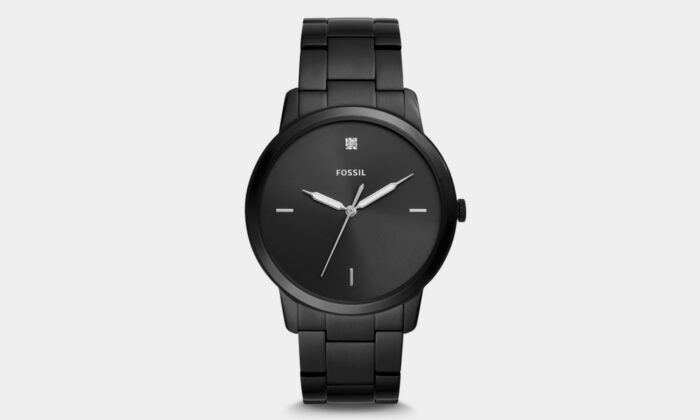 Fossil-Minimalist-Carbon-Series-Black-Watch